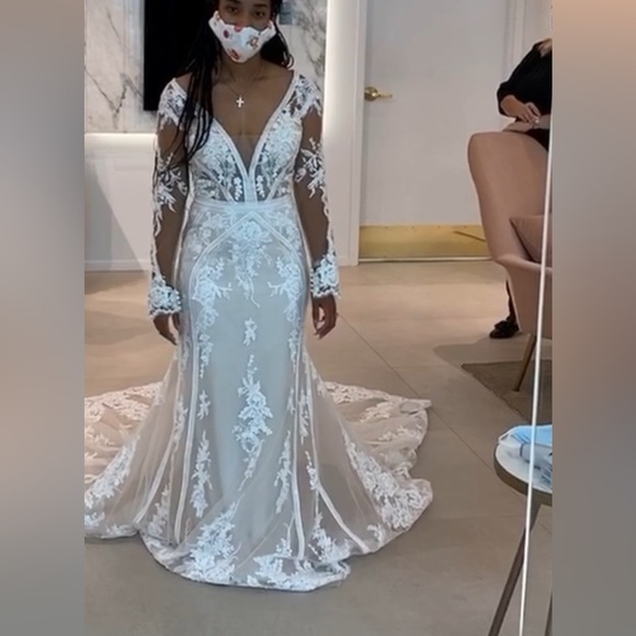 Pronovias Andrew dress size 8new never worn